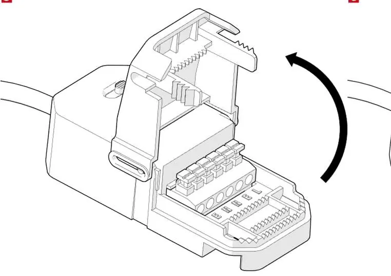Terminal block wiring