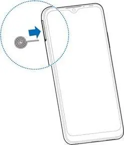 SIM card tray installation