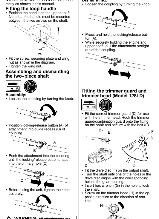 Installation diagram from the manual