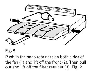 Carbon filter replacement