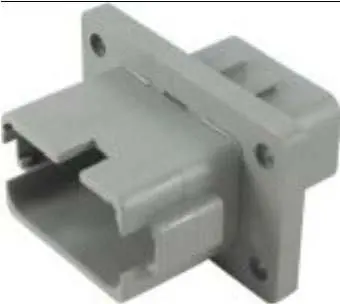 12-pin Deutsch DT series panel mount receptacle