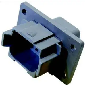 Legacy 8-pin Deutsch DT series panel mount receptacle