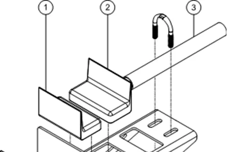 Panel cradle assembly components