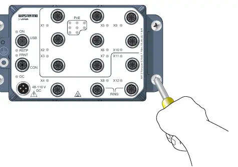 Wall mounting procedure
