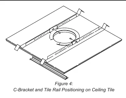 C-Bracket and Tile Rail Positioning