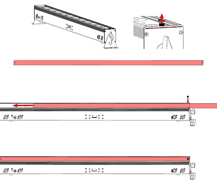Lens installation procedure
