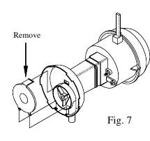 Pump cleaning (Fig 7)