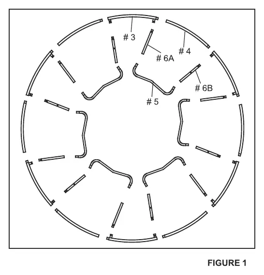 Frame assembly diagram