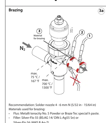 Brazing and welding procedure