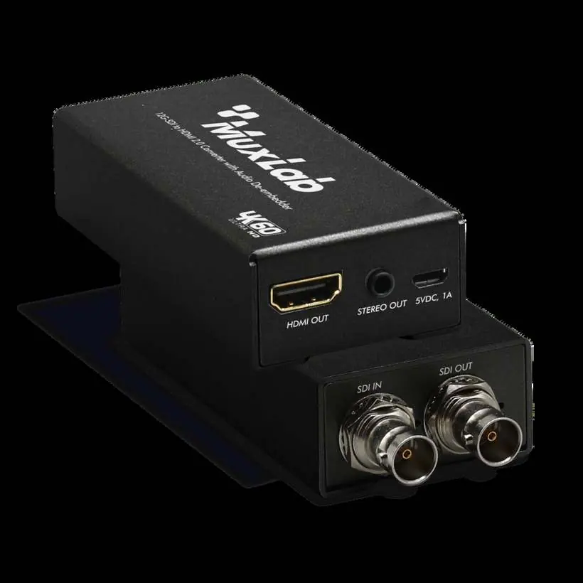 MuxLab 12G-SDI to HDMI 2.0 Converter