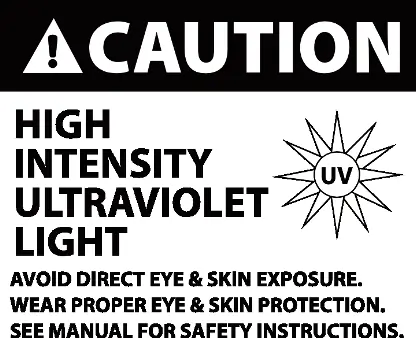 UV Radiation Warning