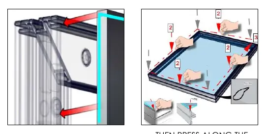 Graphic installation process