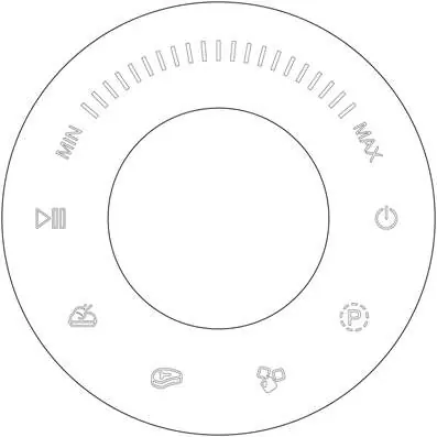 Touch control panel layout