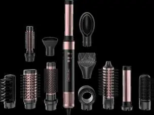 Cecotec CeramicCare 12in1 AirGlam and attachments