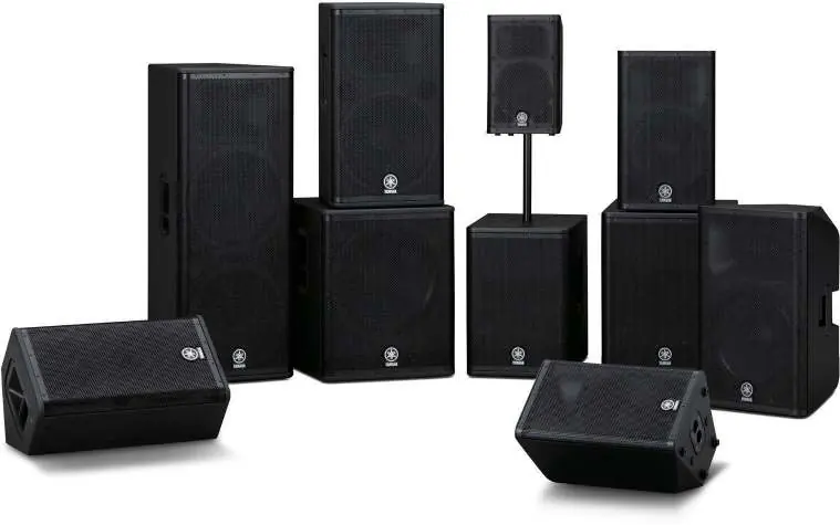 Various PA speaker types