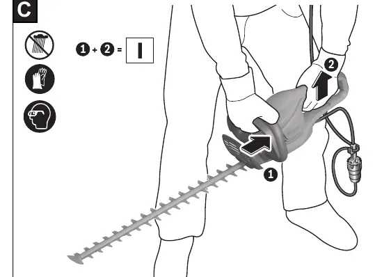 Switching on procedure