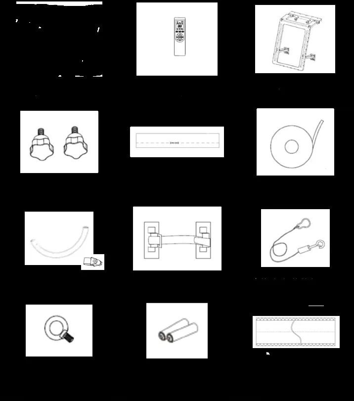 Included accessories