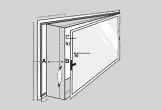 Prepare the window frame for installation.