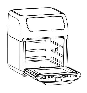 Adexa 12L Air Fryer unit