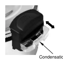 Condensation tray