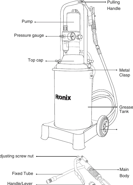 Part list diagram
