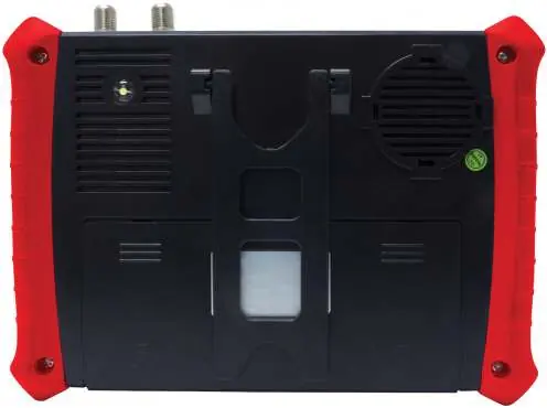 Top panel ports and connectors