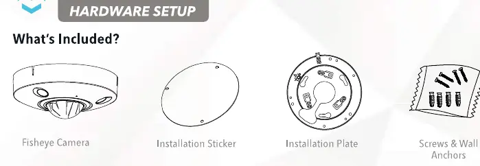 Included hardware components