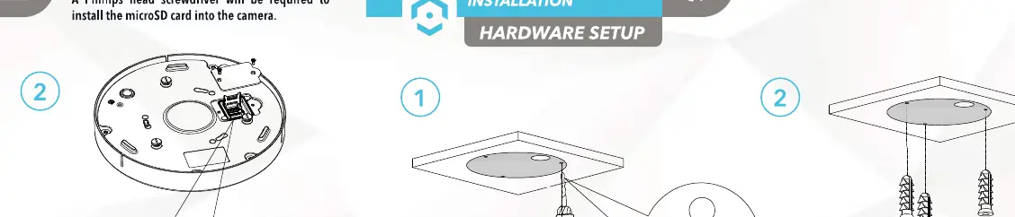 MicroSD card installation steps