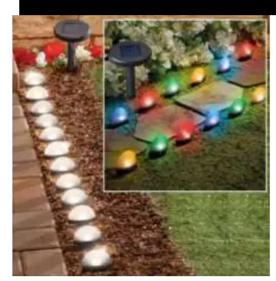 Gainsborough 12pc Solar Edge Lights