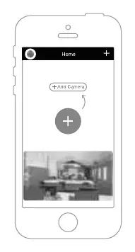 App interface for adding device