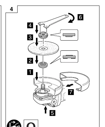 Assembling depressed center wheel