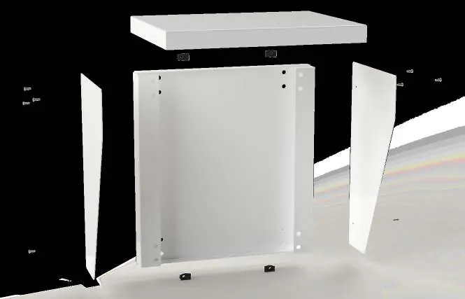 Exploded view of Solar Shield assembly