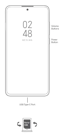 Xiaomi 12T button and port layout