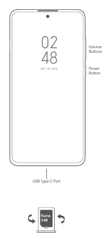 Xiaomi 12T button and port layout