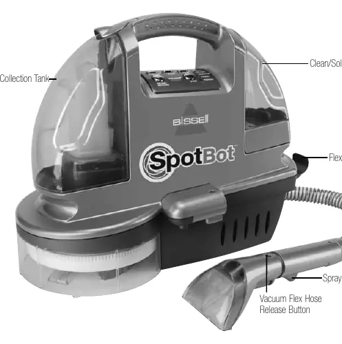 Bissell SpotBot product components