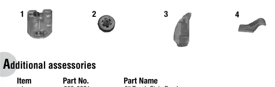 Replacement parts identification