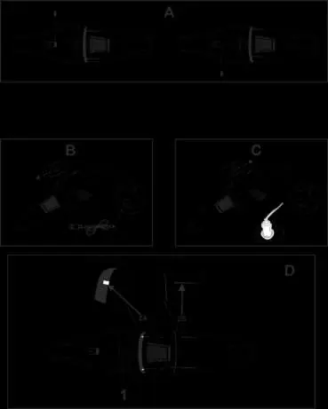 Procedures for battery use, car adapter, and filter cleaning.
