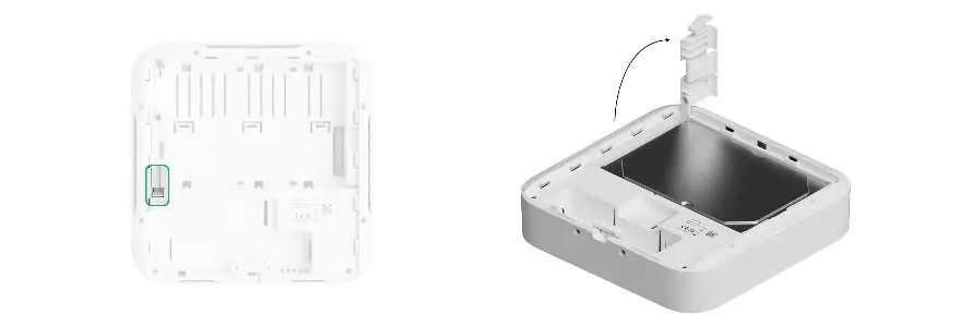 Removing the hard drive from the NVR enclosure