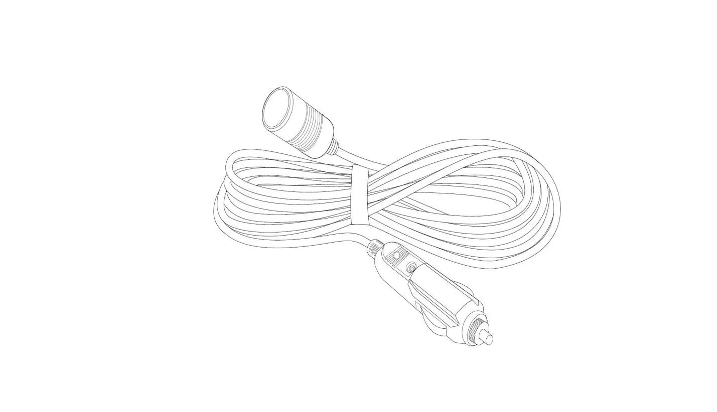 AstroAI 12V Cigarette Lighter Extension Cord
