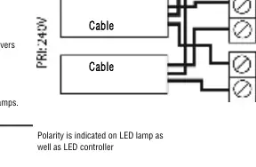 Input terminals showing loop-in loop-out wiring capability.
