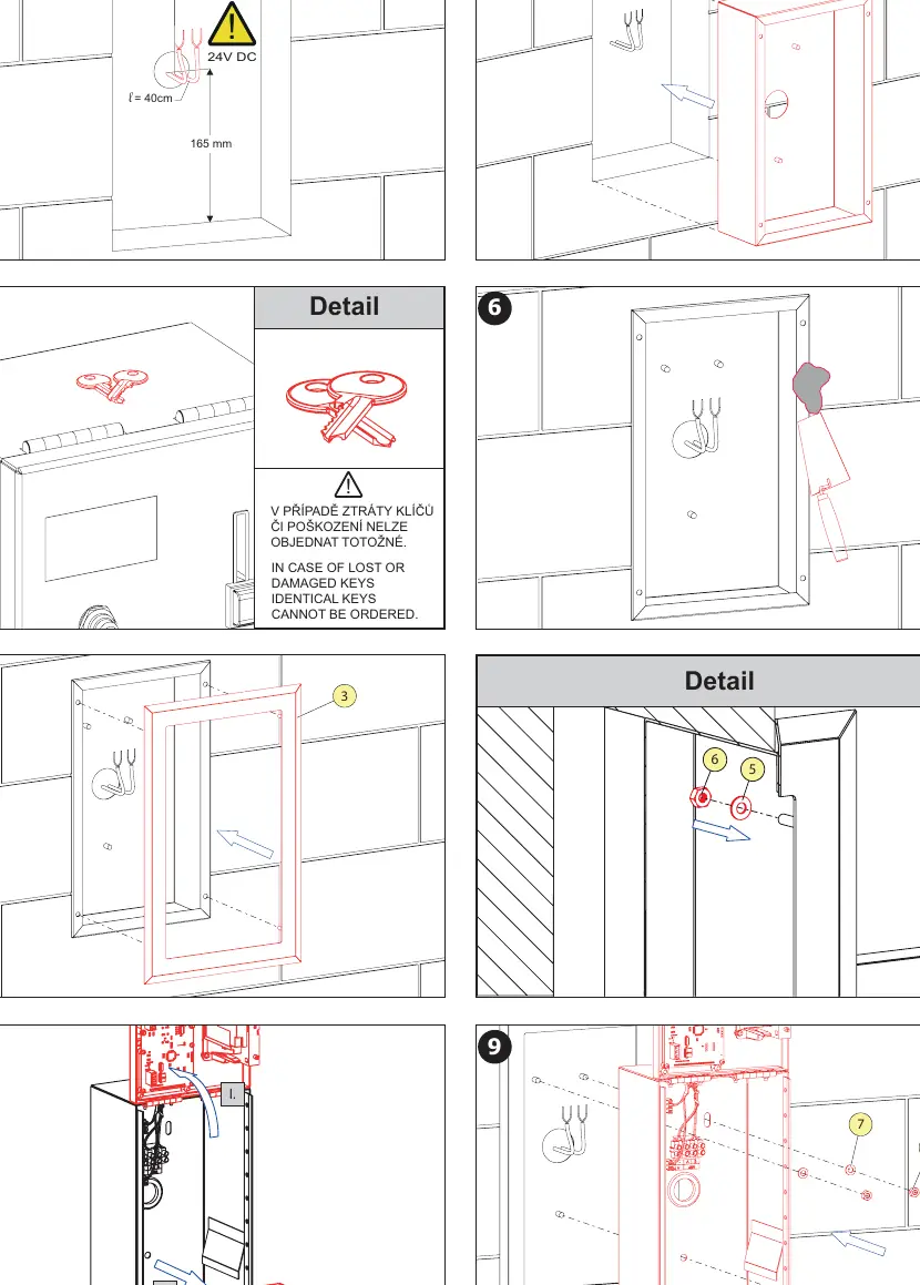 Installation steps.