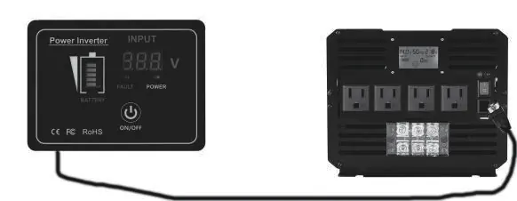 Remote control connection diagram