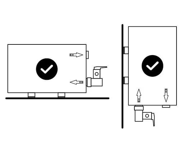 Mounting positions