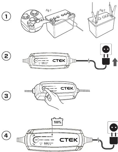 Connection steps