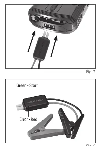 Jump starting connection