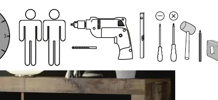 Required tools for assembly