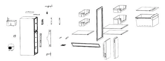 Replaceable parts diagram
