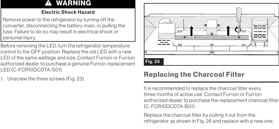 LED replacement steps