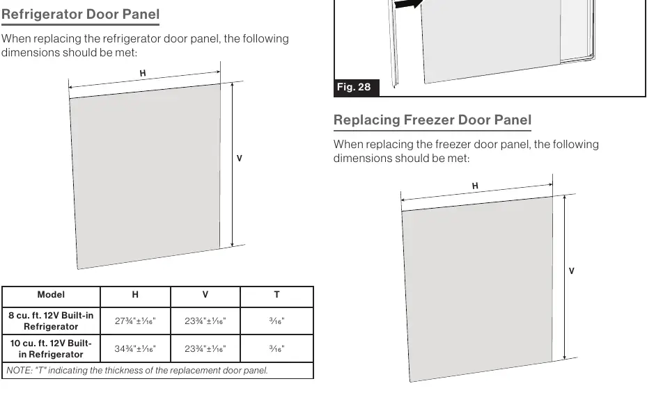 Door panel replacement steps