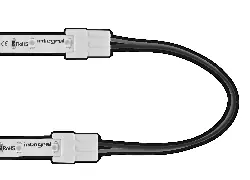 Using the clip-on strip connector